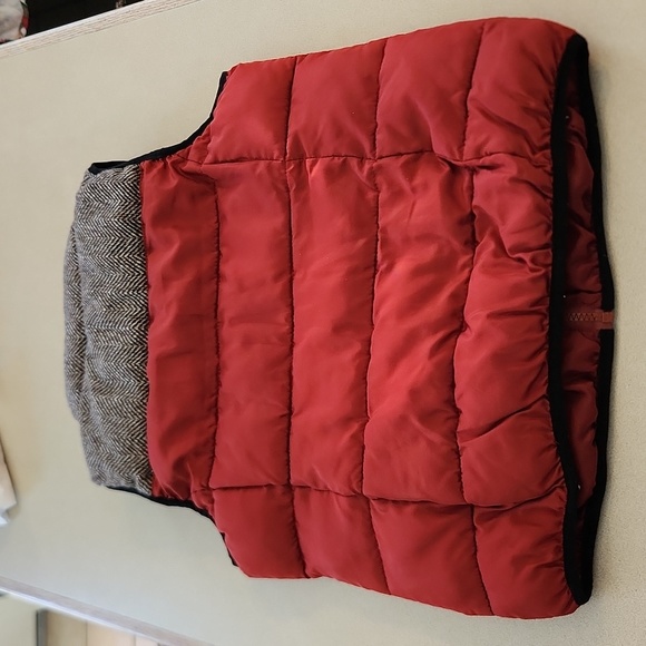 Ruff Hewn women's small burnt orange chevron vest - Picture 2 of 3